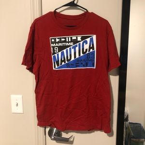 Nautica Sailing Graphic Tee Shirt
